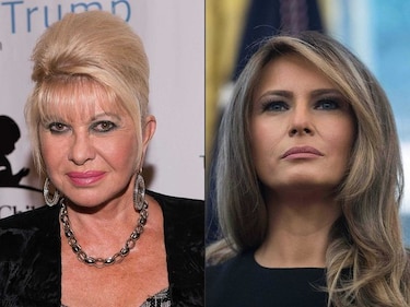 Melania Trump se irrita con Ivana, quien se atribuye el cargo de primera dama