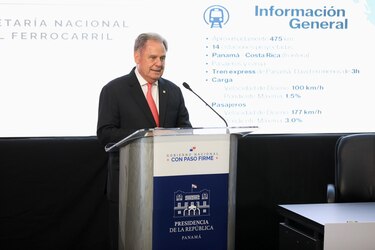 Primera etapa del ferrocarril será de Panamá a Divisa, adelanta Faarup