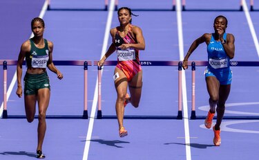 Gianna Woodruff no logró clasificar a la semifinal de los 400 metros con vallas en los Juegos Olímpicos París 2024