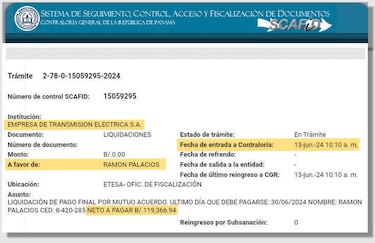 Tres gerentes y tres directores de Etesa buscan llevarse casi $1 millón en liquidaciones