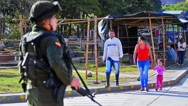 El primer día de la paz en Colombia