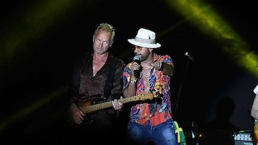 Sting y Shaggy, un concierto para satisfacer a curiosos