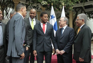 Florentino Pérez visita Panamá y habla de la superioridad de CR7