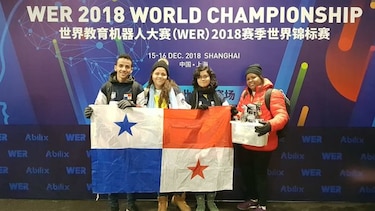 Panamá logra tercer lugar en olimpiada internacional de robótica