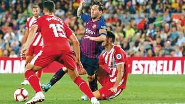 Barcelona paró su seguidilla de victorias