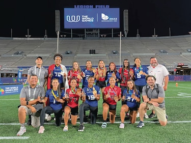 ‘Flag football’ femenino se baña de bronce en el World Games