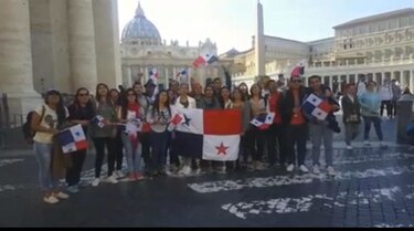 Video: Jóvenes panameños ya están en Roma para reunirse este sábado con el papa Francisco