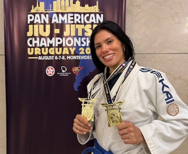 Yacqueline Arosemena logra bronce en el Mundial IBJJF
