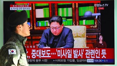 Corea del Norte: Kim ordenó lanzar un misil con 'coraje'