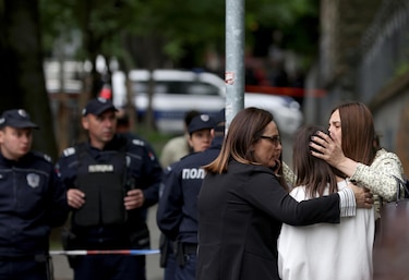 Menor que mató a 9 personas en un colegio serbio tenía una lista de víctimas