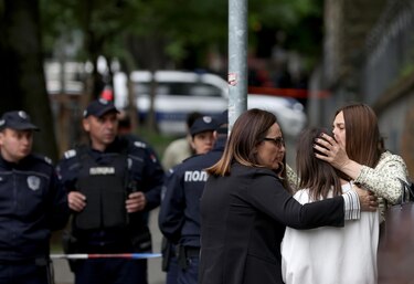 Menor que mató a 9 personas en un colegio serbio tenía una lista de víctimas