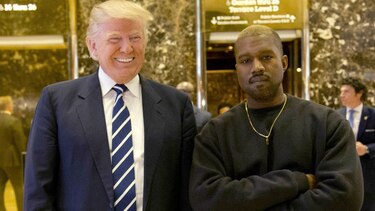Kanye West borra tuits sobre Trump, produce tema anti-Trump