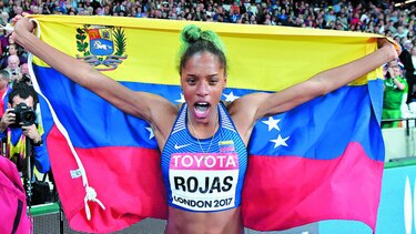 Rojas logra histórico oro para Venezuela