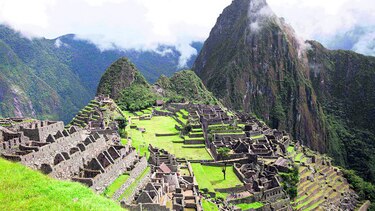 En las alturas del Machu Picchu