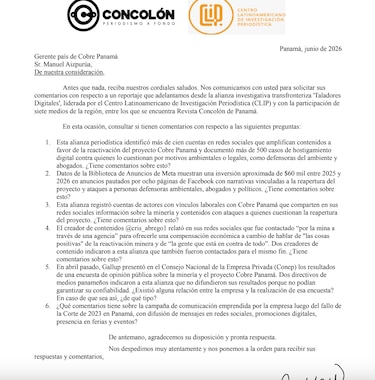 Cómo opera la ofensiva digital contra quienes cuestionan la reactivación de una polémica mina de cobre en Panamá