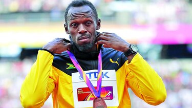 La última carrera de Usain Bolt