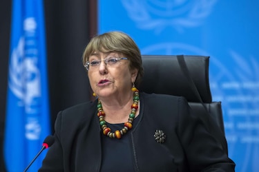 Michelle Bachelet defiende su polémica visita a China