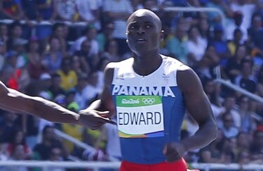 Alonso Edward, a 200 metros de la final