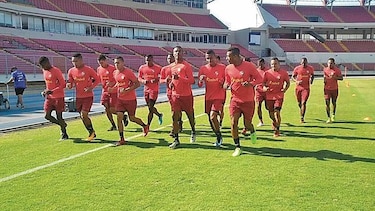 Selección entrenó ayer de cara a su amistoso con Trinidad y Tobago
