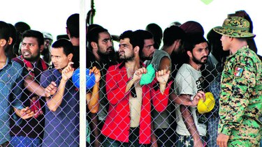 Campamentos para migrantes