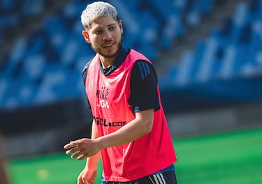 Cristian Martínez ya entrena con el Slovan Bratislava