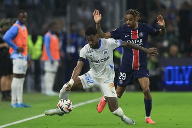 El Marsella de Murillo sucumbe ante el PSG de Luis Enrique