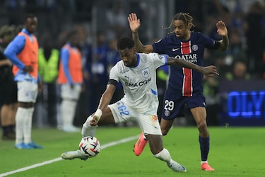El Marsella de Murillo sucumbe ante el PSG de Luis Enrique