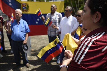 Venezolanos en Panamá exigen derecho al voto