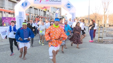 De Sierra Tarahumara a Madrid: corredores rarámuri llevan a España su tradición ancestral