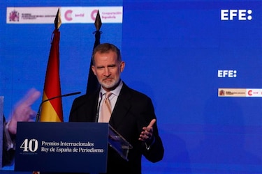 El rey Felipe VI destaca el valor ‘imprescindible’ del periodismo independiente