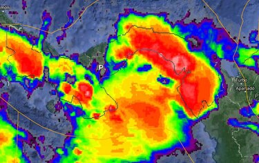 Aviso por lluvias y ráfagas de viento para todo el país