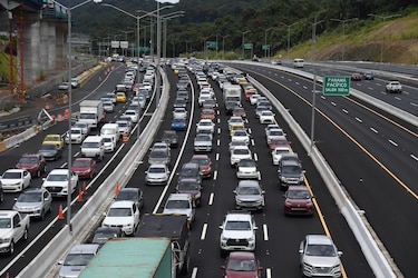 Cierre parcial de la carretera Panamericana este domingo por trabajos de la Línea 3 del Metro