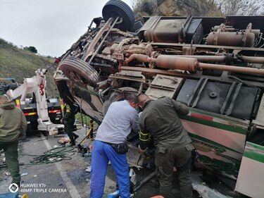 Al menos 20 muertos deja un accidente de tránsito en el suroeste de Colombia