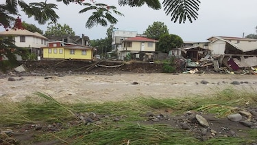 Tormenta tropical Erika deja al menos 4 muertos y 20 desaparecidos