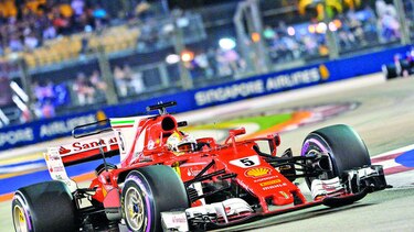 Vettel logra la pole en Singapur