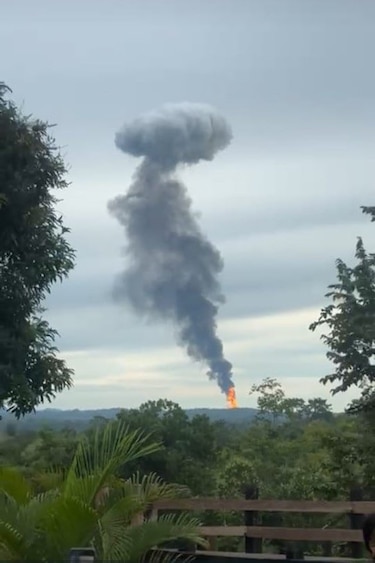 Colombia registra una posible erupción de origen volcánico en el noroeste del país