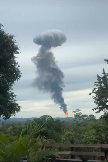 Colombia registra una posible erupción de origen volcánico en el noroeste del país