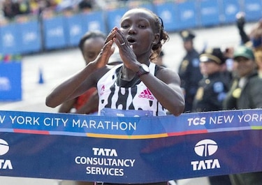 Kipsang y Keitany ganan en el Maratón de Nueva York