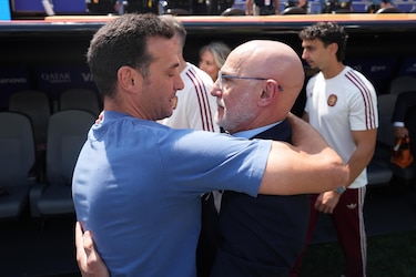 Scaloni: ‘Han sido mejores’