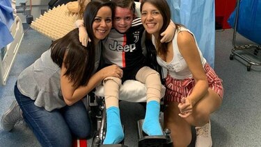 Menor afectado en la explosión del PH Costa Mare es dado de alta