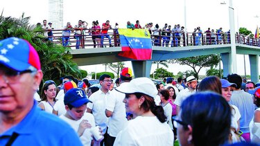 VENEZOLANOS EN PANAMÁ PIDIERON REVOCATORIO