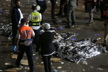 Al menos 44 muertos en peregrinación judía en Israel