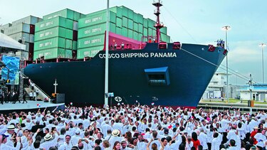 Panamá celebra la ampliación