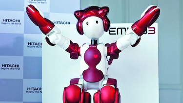 Emiew3, un robot sociable