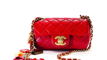 Muestra sobre el bolso Chanel