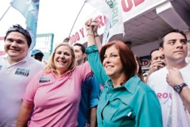 Con estufas, Burillo oficializa candidatura