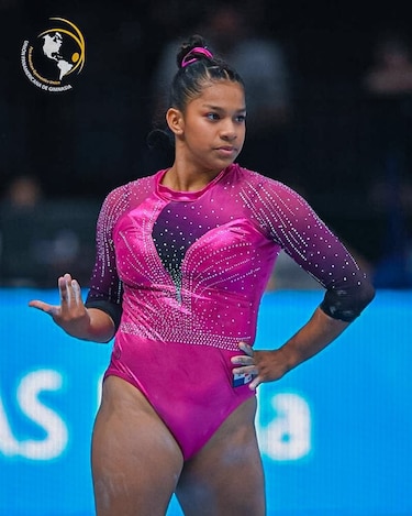 Karla Navas y Hillary Heron ganan oro y plata en Panamericano de Gimnasia 