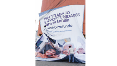 Retiran la propaganda