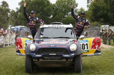 Al-Attiyah y Coma, campeones del rally Dakar
