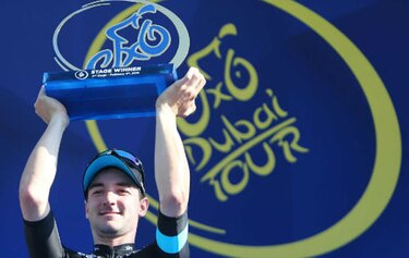 Viviani se impone en la segunda etapa de la Vuelta a Dubái